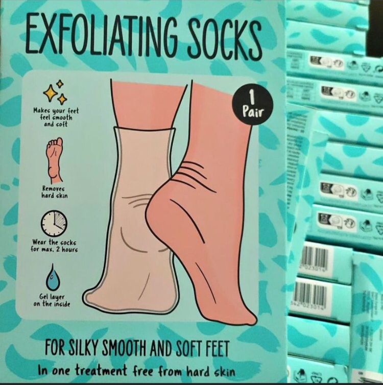 جوارب تقشير القدمين الطبية Exfoliating Socks